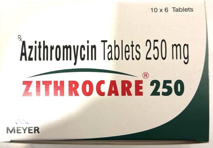 Meyer's:Zithrocare- Azithromycin 250mg  60/box - Image 1
