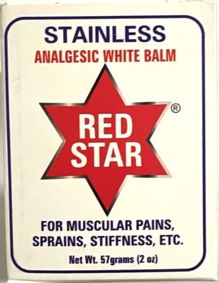 Twins:Red Star Analgesic white balm 60g