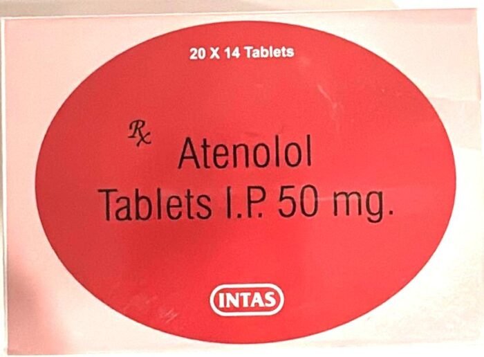 Atenolol 50mg tabs 20X14's - Image 1