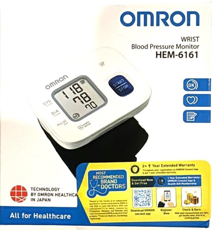 Supercrest:Omron BP WRIST - HEM 6161 - Image 1