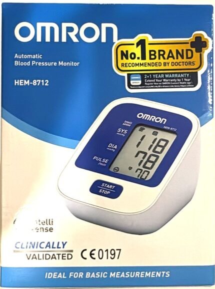 Supercrest:Omron Upper Arm BP- HEM8712