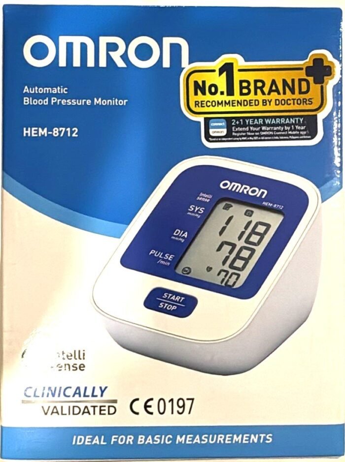 Supercrest:Omron Upper Arm BP- HEM8712 - Image 1