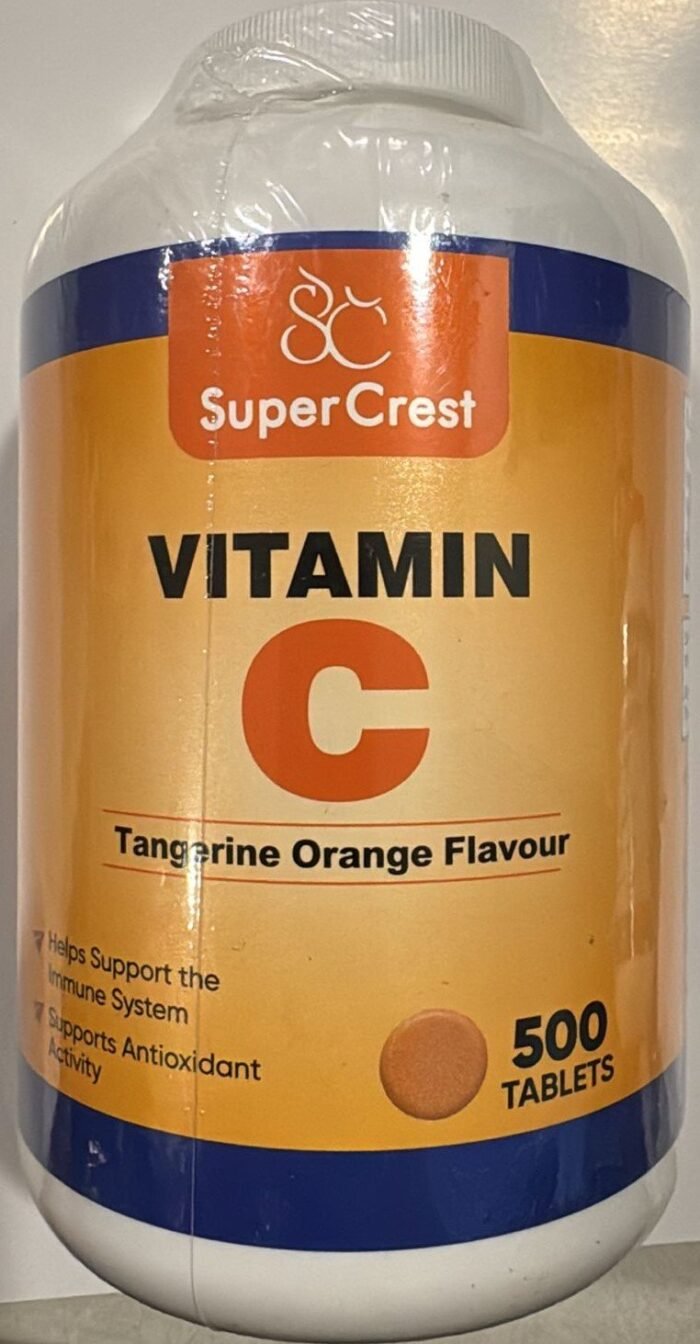 Supercrest USA:Supercrest Vitamin-C 500mg 500's - Image 1