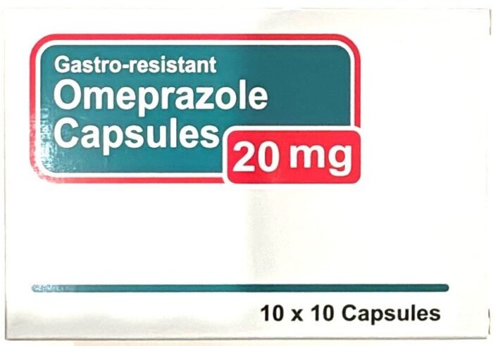 Omeprazole caps 20mg 100's - Image 1