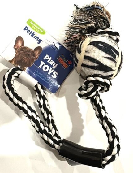 PetKing:PK-Play toy ball on rope PK1054
