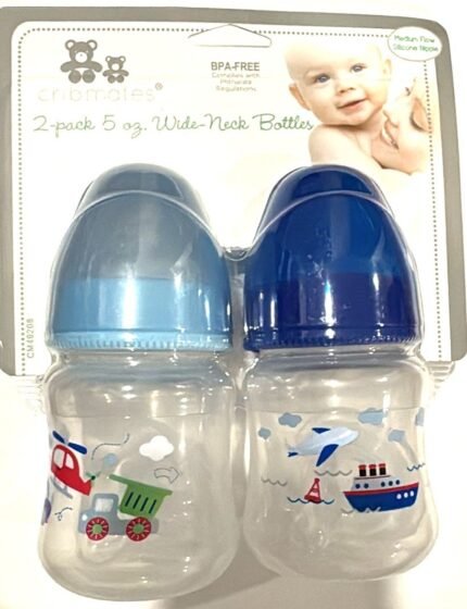 Cribmate- Baby:CM-Wide-Neck 5oz bottle 2 PK CM49208