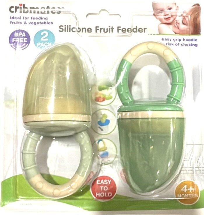 Cribmate- Baby:CM- Silicone Fruit Feeder 2 pk CM19403 - Image 1