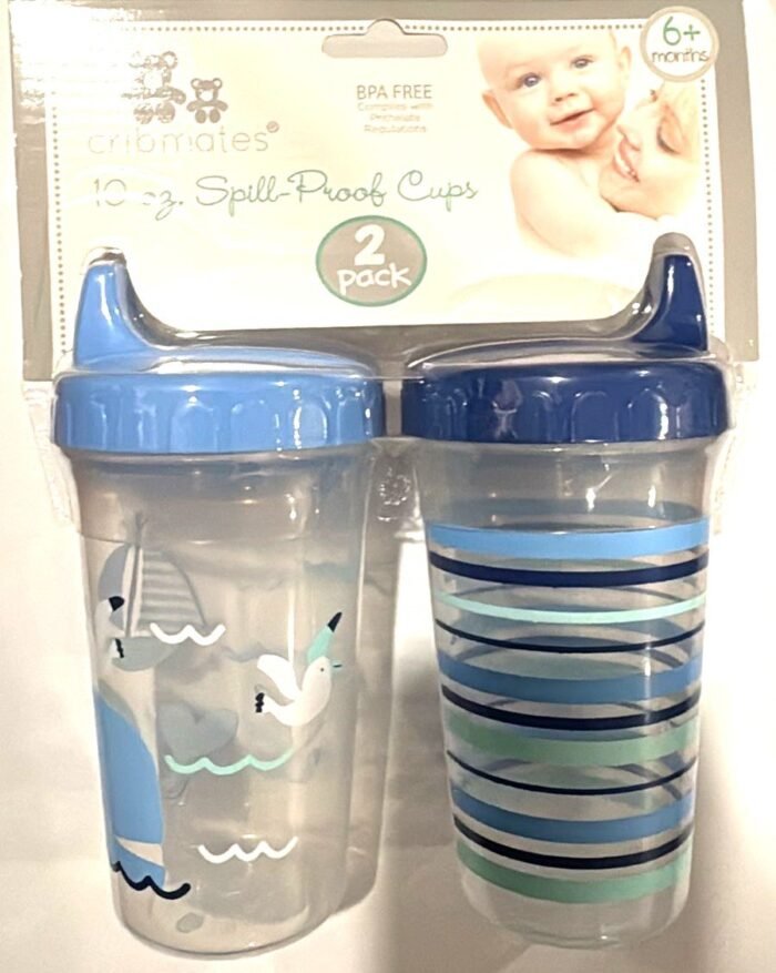Cribmate- Baby:CM-Spill prof Juice Cup Blue CM49228 - Image 1