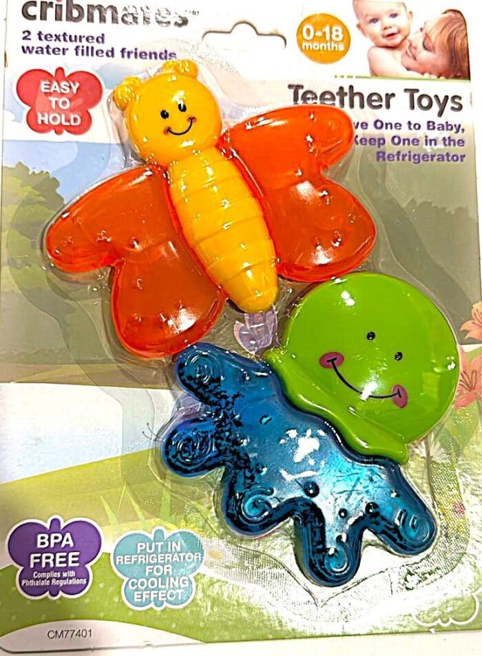 1782834256_WhatsApp20Image202026-06-3020at2011.29.2620AM.jpeg Cribmate- Baby:2pk Teether CM77401 - Image 1