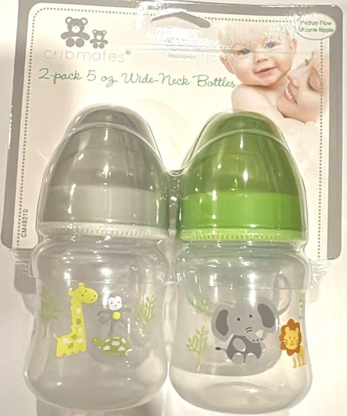 Cribmate- Baby:2 Pack 6 oz. Bottles CM49210 - Image 1