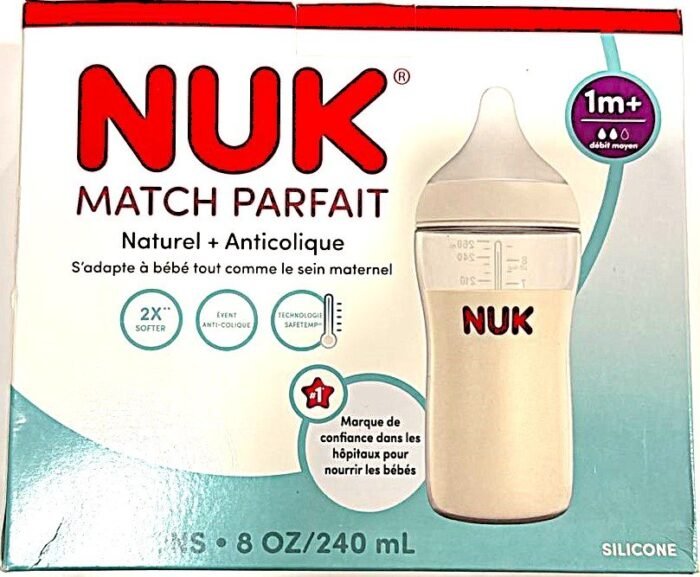 1782839991_WhatsApp20Image202026-06-3020at201.06.2620PM.jpeg NUK BABY:NUK Perfect Match Baby Bottle, Medium Flow, 8 fl oz, 3 Pack - Image 1